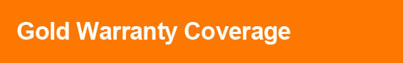 RAC GOLD Warranty